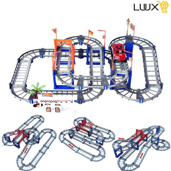 لعبة تجميع مسار سكة سيارة (هدية للأطفال) + التوصيل مجانا و الدفع عند الاستلام - Luux.ma - التوصيل مجانا لجميع المدن في المغرب و الدفع عند الاستلام