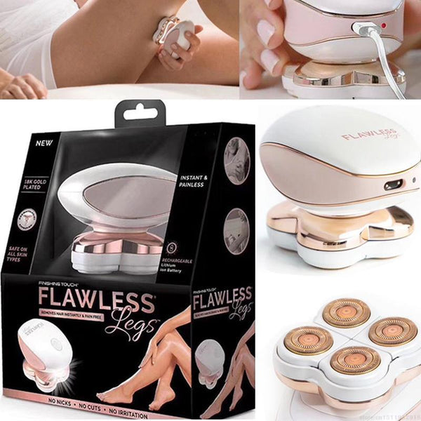 Flawless legs | جهاز ازالة الشعر للنساء - Luux.ma - التوصيل مجانا لجميع المدن في المغرب و الدفع عند الاستلام
