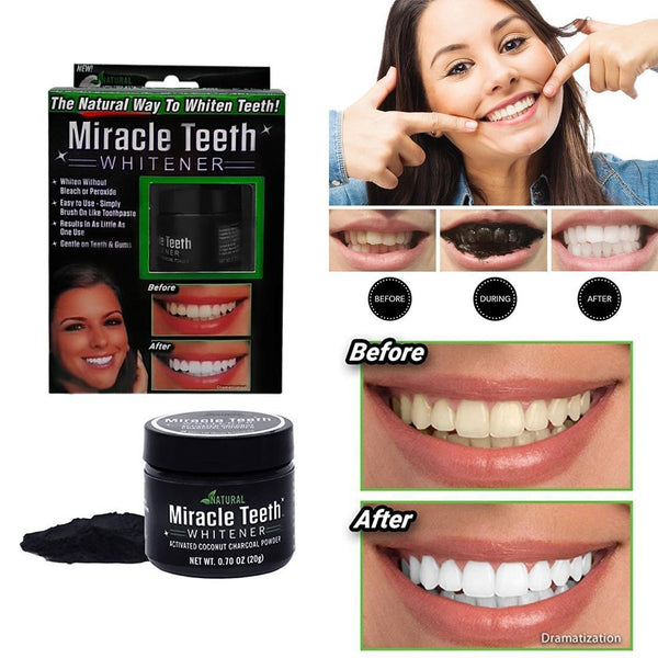 مبيض الأسنان السحري - Miracle Teeth Whitener