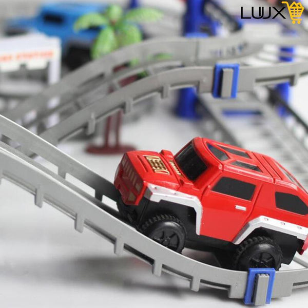 لعبة تجميع مسار سكة سيارة (هدية للأطفال) + التوصيل مجانا و الدفع عند الاستلام - Luux.ma - التوصيل مجانا لجميع المدن في المغرب و الدفع عند الاستلام