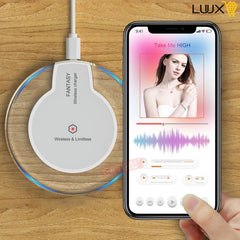 شاحن لاسلكي QI سريع + التوصيل مجانا و الدفع عند الاستلام - Luux.ma - التوصيل مجانا لجميع المدن في المغرب و الدفع عند الاستلام