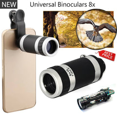 تلسكوب وعدسات زووم 8ضعف لكاميرة الهواتف الذكية 8x Zoom Télescope Smartphones