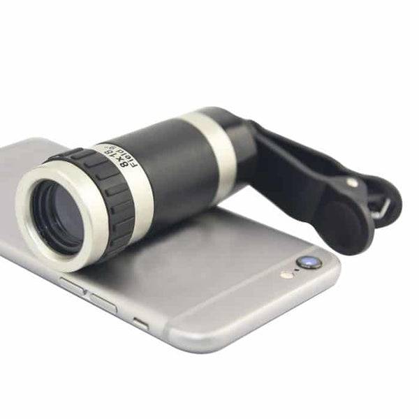 تلسكوب وعدسات زووم 8ضعف لكاميرة الهواتف الذكية 8x Zoom Télescope Smartphones